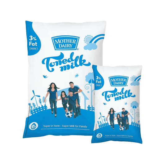 Mother Dairy Toned Fresh Milk 1.5 ltr