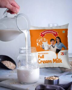 Madhusudan Full Cream Milk 500 ml