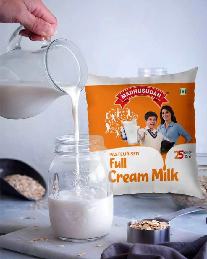 Madhusudan Full Cream Milk 500 ml