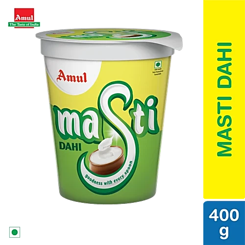 Amul Masti Dahi, 400 g Cup
