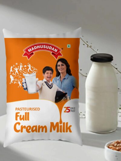 Madhusudan Full Cream Milk 6 ltr Pack