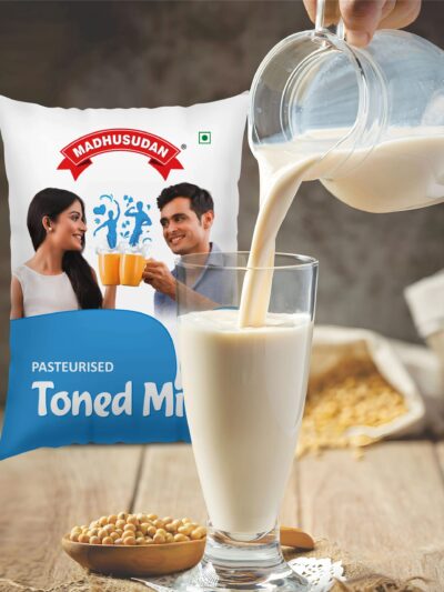 Madhusudan Toned Milk 1 Ltr